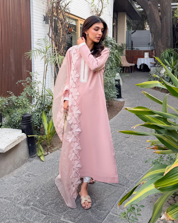 Blush Pink Kora set