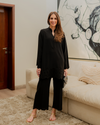 Black Cutwork Set