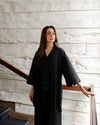 Black Linen Set