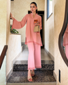 Dusty Rose Fringe Set
