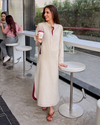 Warm Beige Two-Tone Set