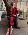 Rouge Embroided Thread Set