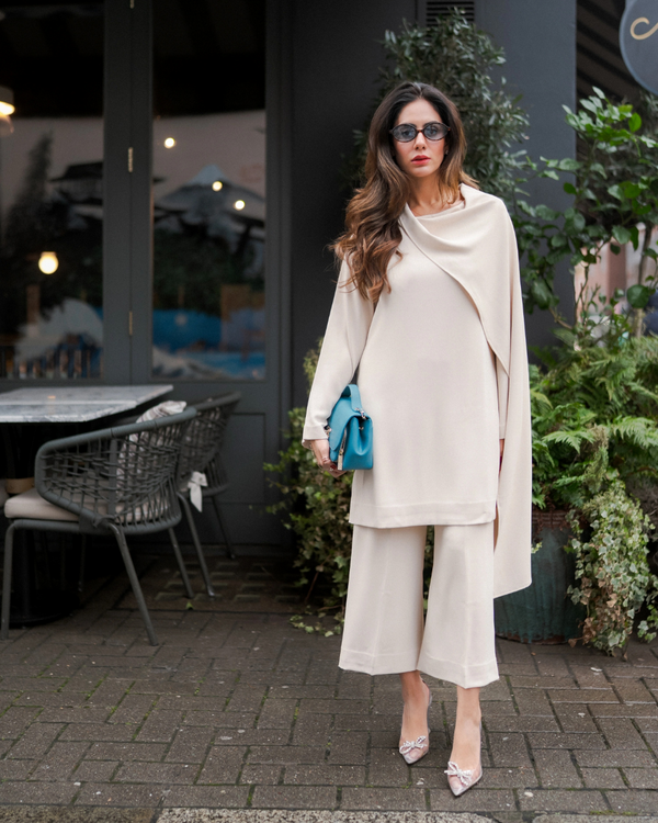 Birch White Scarf Set