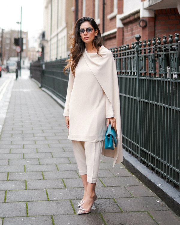 Birch White Scarf Set