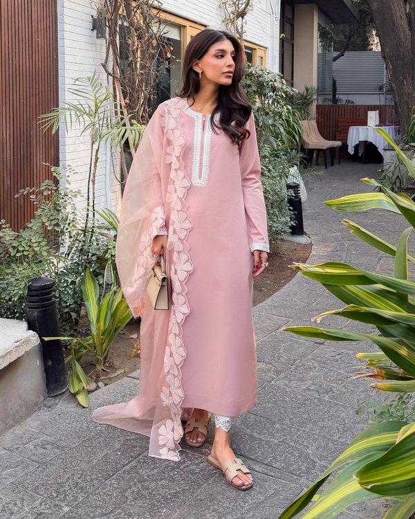 Blush Pink Kora set