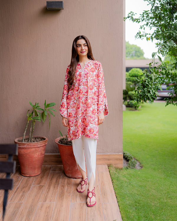 Chikankari Floral Set