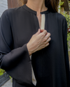 Black Twill Two-Tone Set