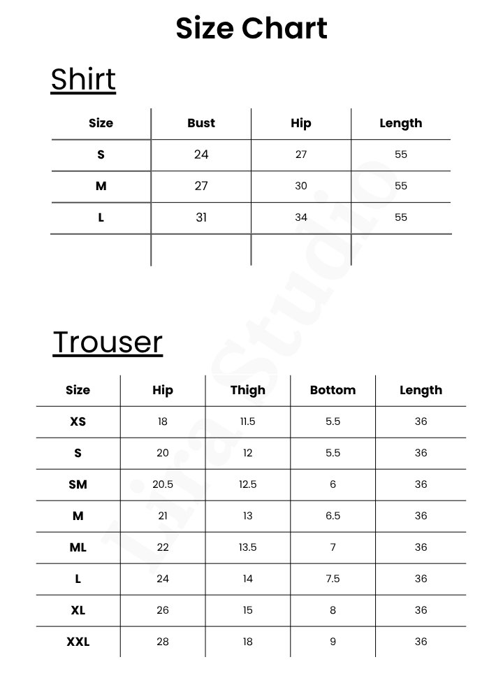 Size Chart Image