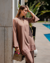 Mocha Cutwork Set