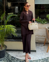 Cocoa Fringe Set