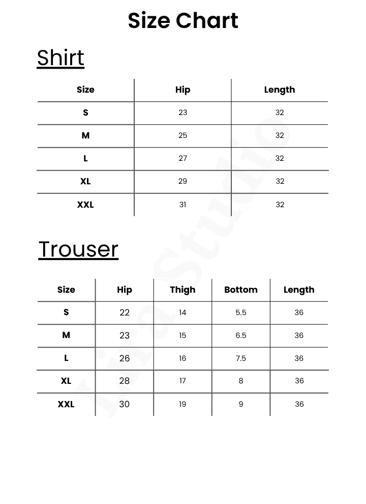 Size Chart Image