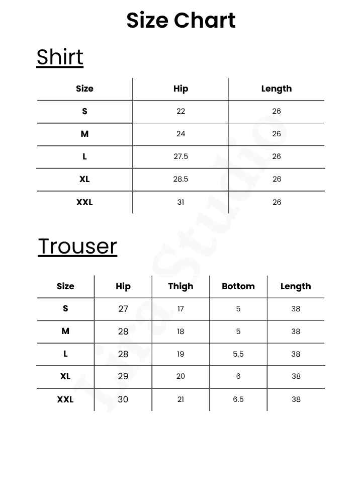 Size Chart Image