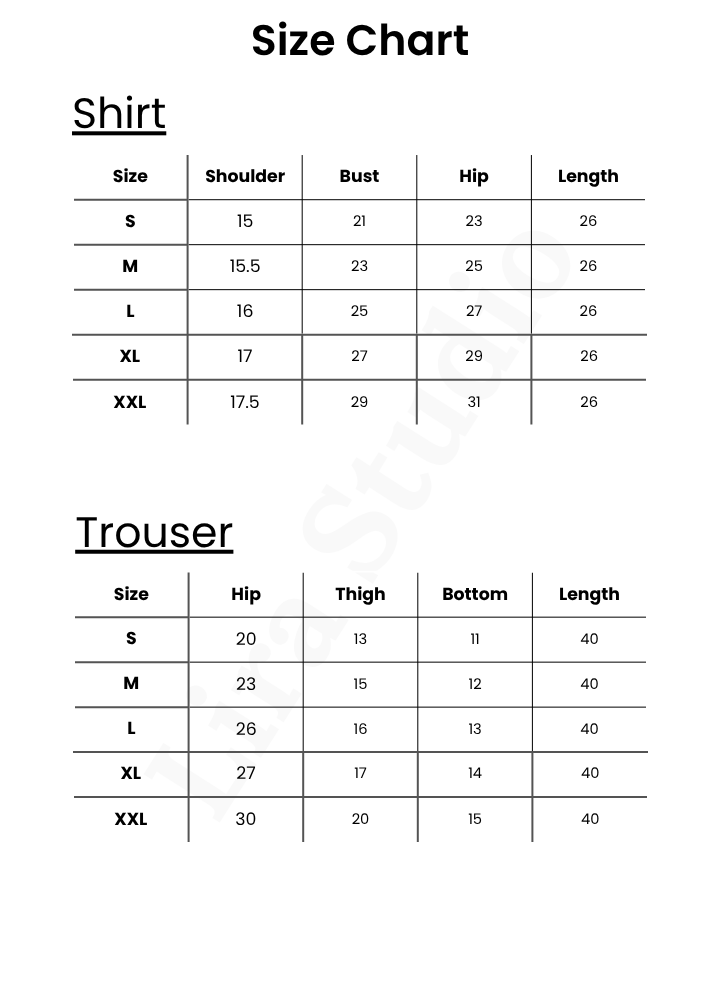 Size Chart Image