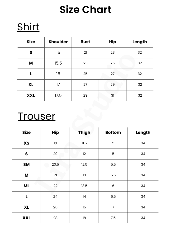 Size Chart Image