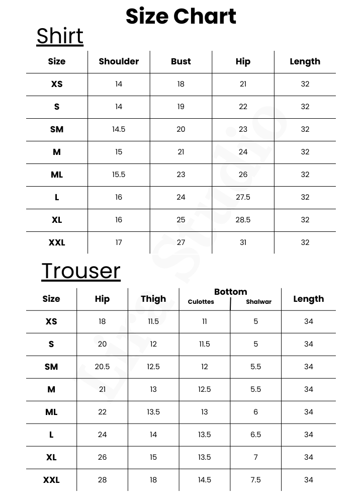 Size Chart Image