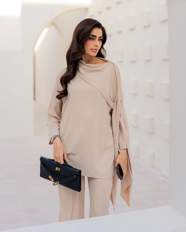Ivory Drape Set